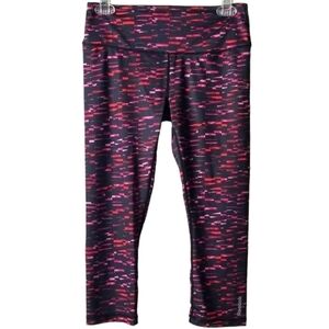 Reebok Women's Multicolored Workout Capri Leggings Size S